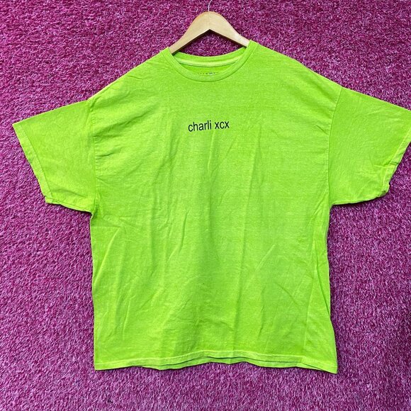 Charli XCX Brat Hyperpop Album T-Shirt XL - Picture 1 of 4